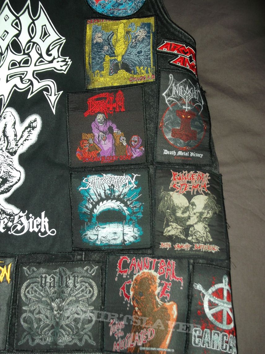 Morbid Angel 99% Death Metal vest - Finished for now Morbid Angel 99% Death Metal vest - Finished for now