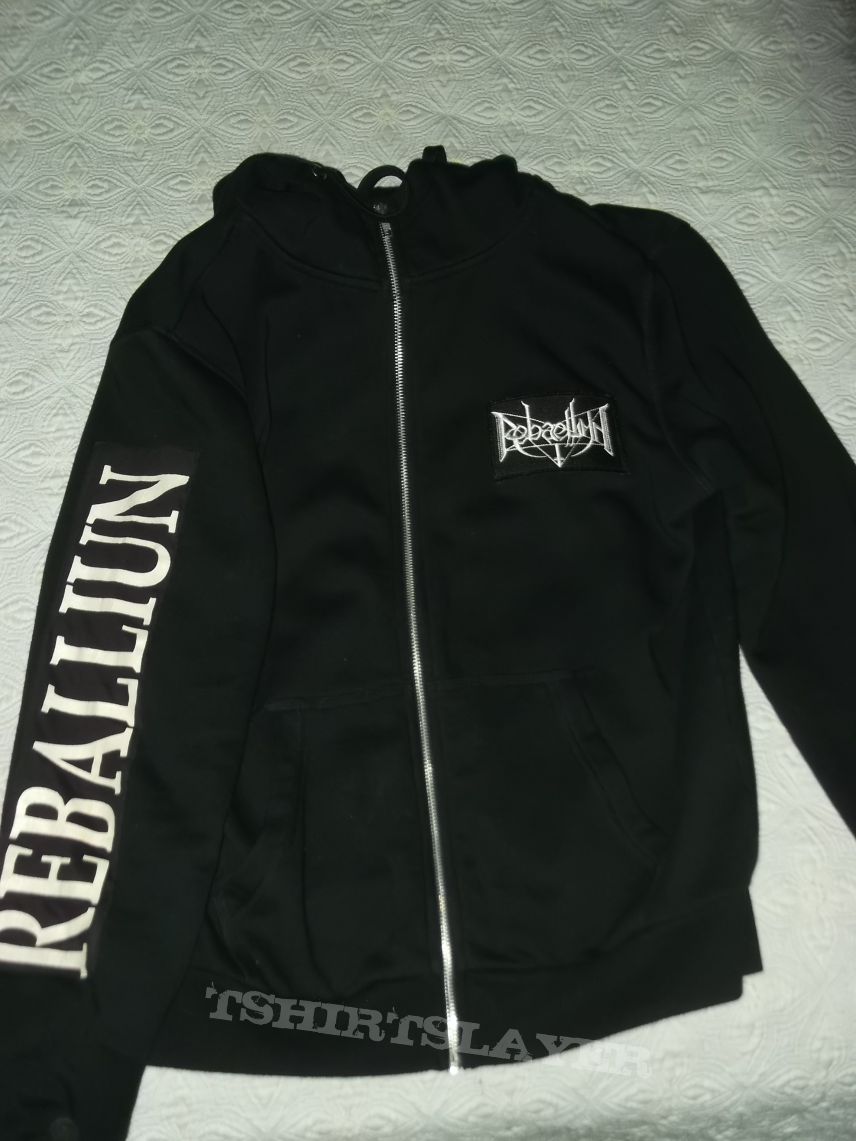 Rebaelliun DYI Rebaellliun zip hoodie