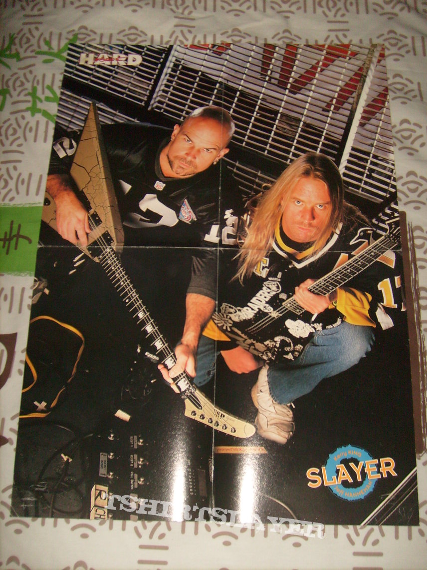 Slayer - Jeff Hanneman and Kerry King Poster from Hard Force