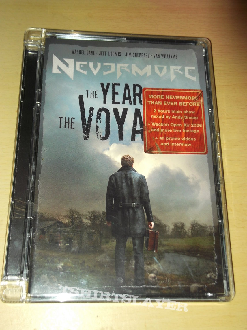 Nevermore - The Year of the Voyager DVD | TShirtSlayer TShirt and  BattleJacket Gallery