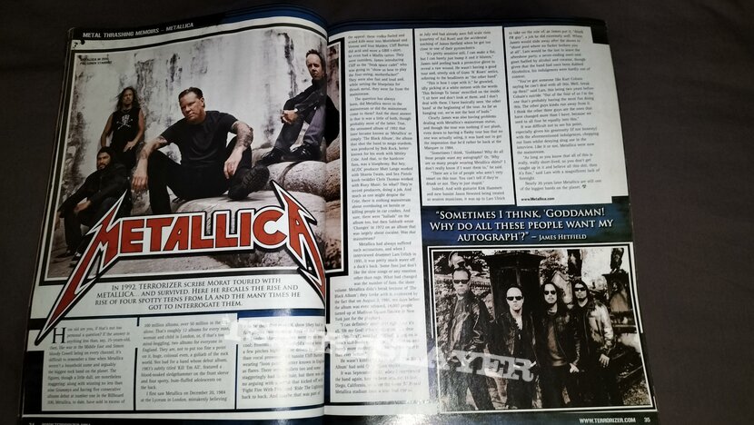 Metallica Terrorizer&#039;s Secret History of Thrash Metal 