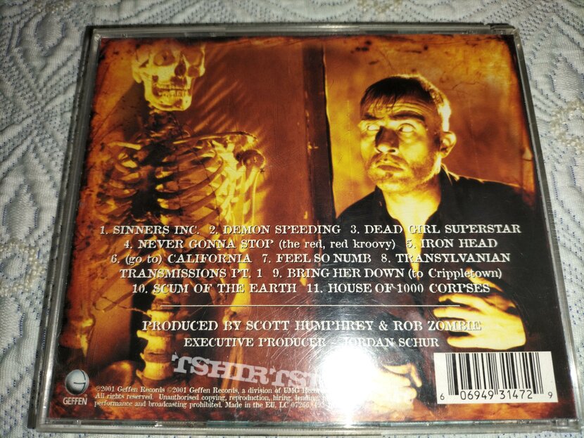 Rob Zombie - The Sinister Urge CD Rob Zombie - The Sinister Urge CD