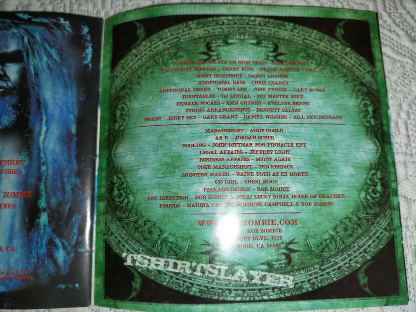 Rob Zombie - The Sinister Urge CD Rob Zombie - The Sinister Urge CD