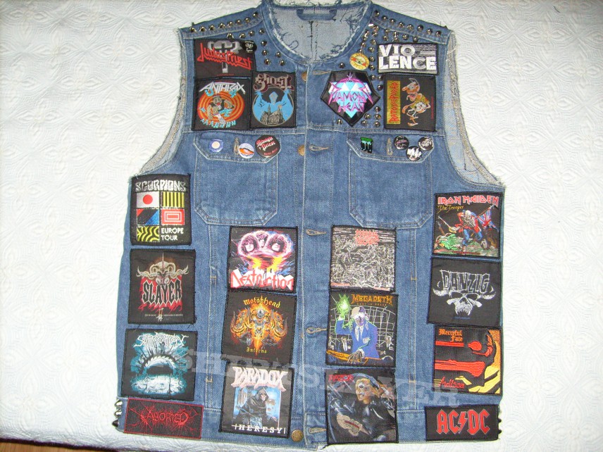 Slayer Patches vest