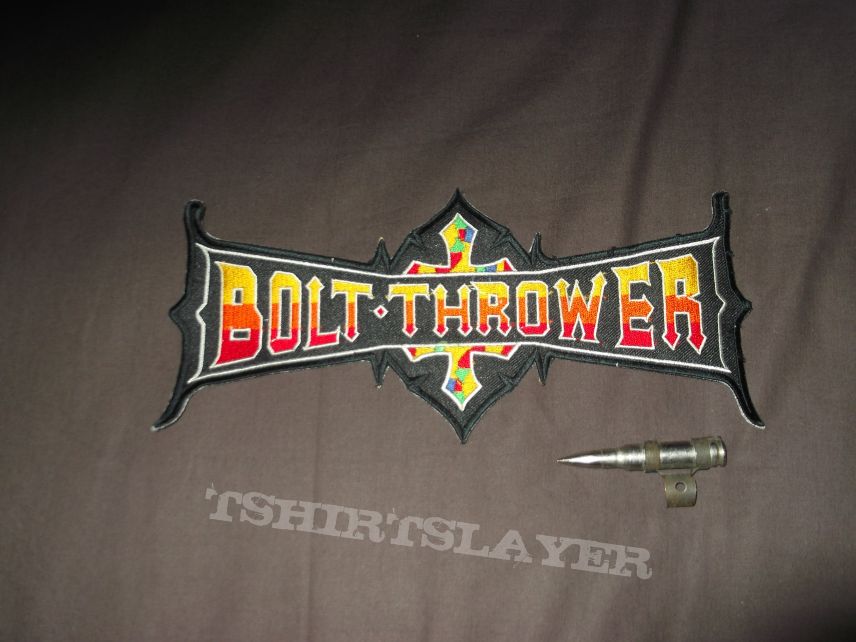 Bolt Thrower big shape logo patch