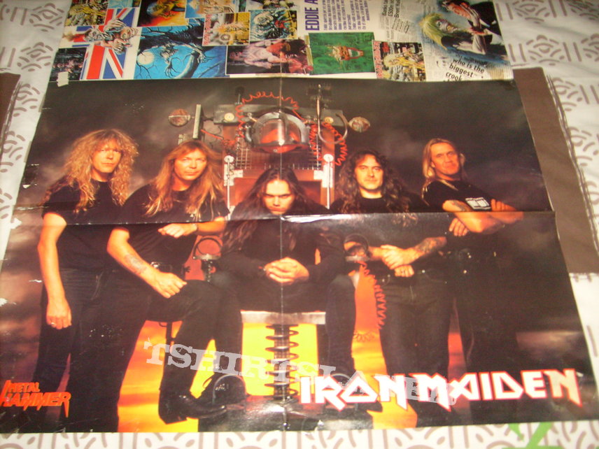 Iron Maiden - Blaze Bayley era promotional Poster from Metal Hammer