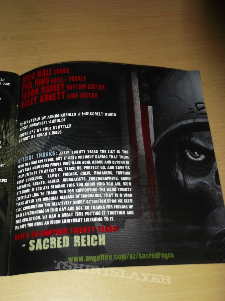Sacred Reich - Ignorance &amp; Surf Nicarágua E.P. 3 disc special edition Box