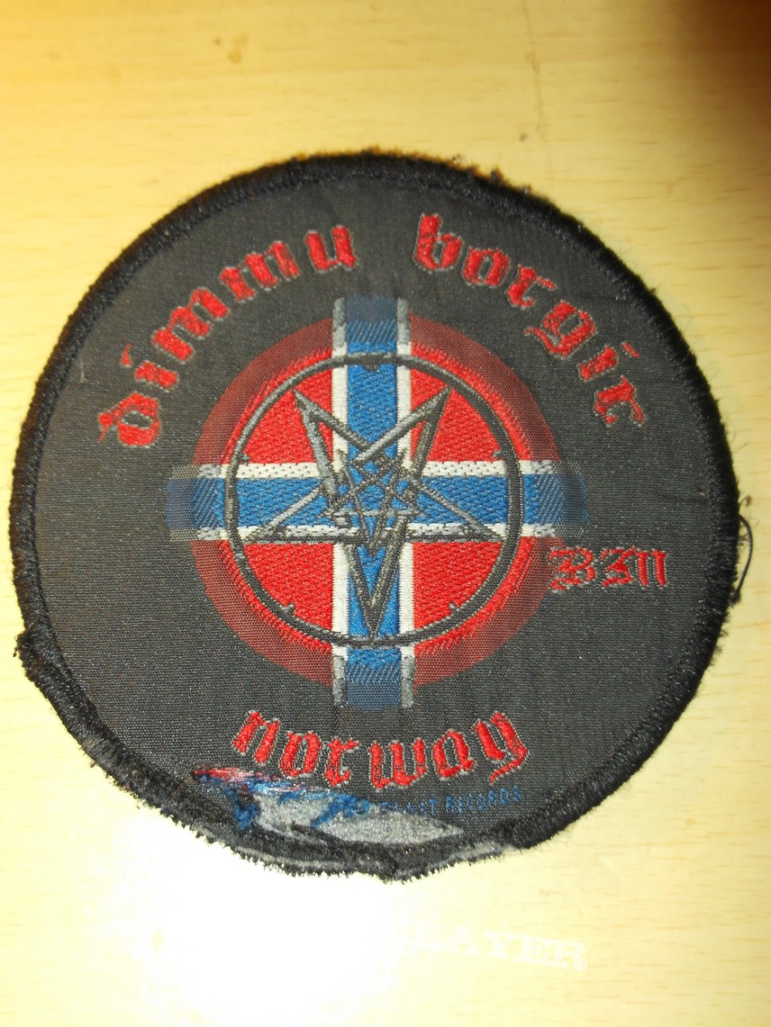 Dimmu Borgir - Pentagram/Norway Flag Patch