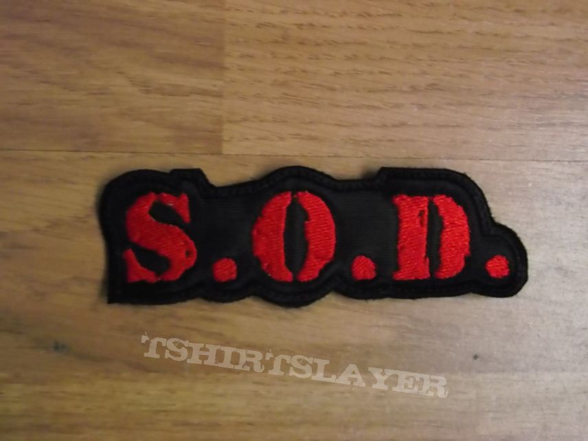 S.O.D. logo patch