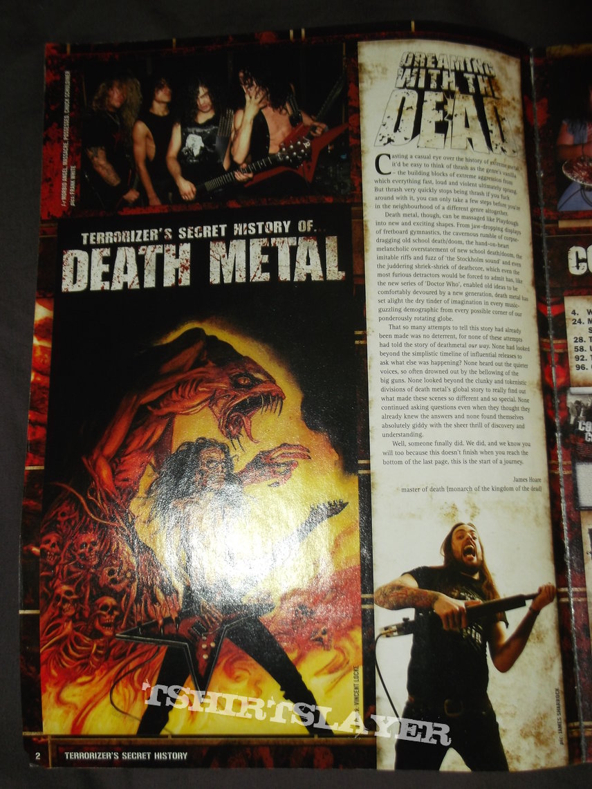 Morbid Angel Terrorizer - The secret History of Death Metal, Special issue March 2010