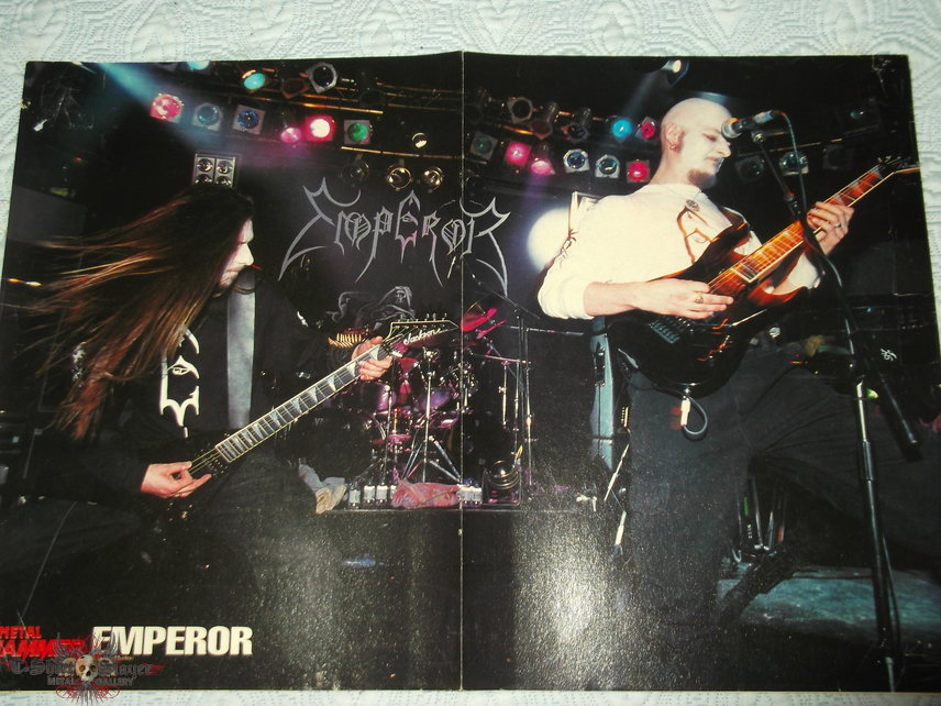 Emperor - Live photo Poster from Metal Hammer Mag.