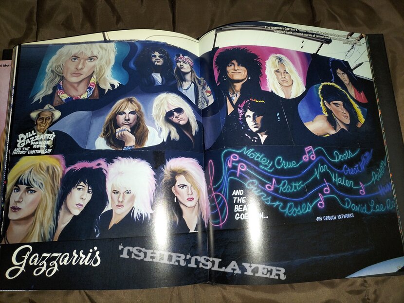 L. A. Guns Hollywood Rocks Book