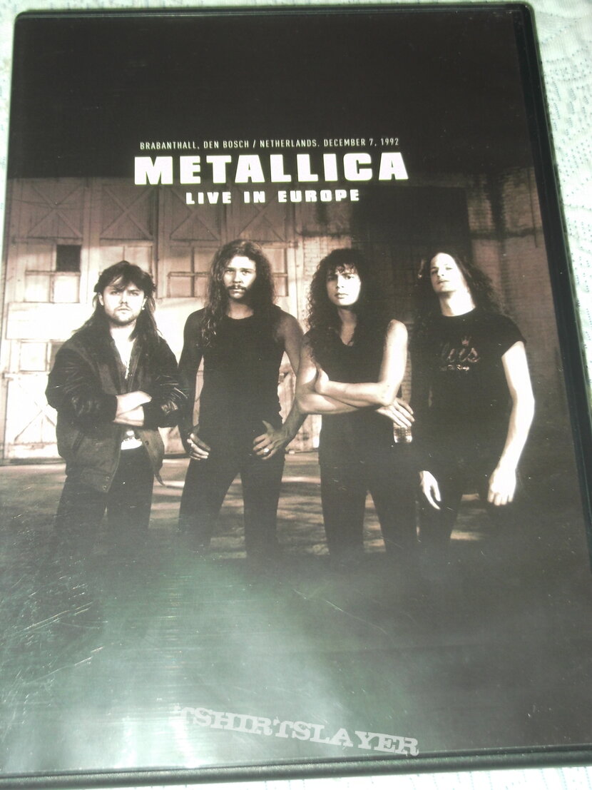Metallica - Live in Europe DVD