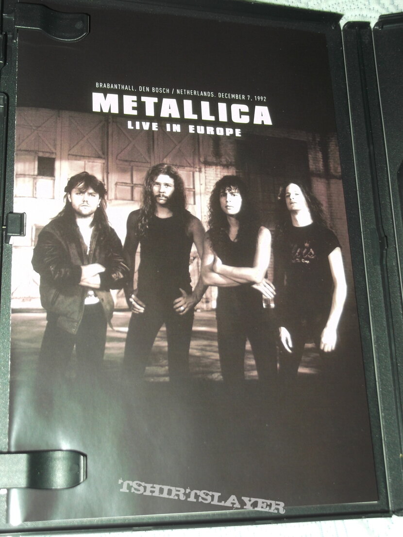 Metallica - Live in Europe DVD