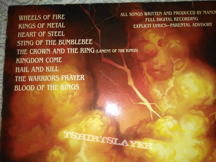 Manowar - Kings of Metal Vinyl