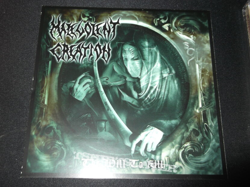 Malevolent Creation - The Will to Kill CD with dual covers
