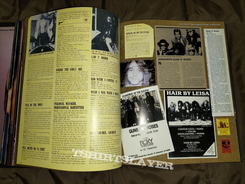 L. A. Guns Hollywood Rocks Book