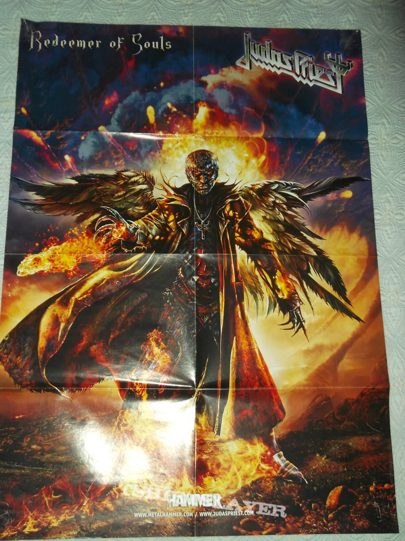 Judas Priest - Redeemer of Souls Poster from Metal Hammer Mag.