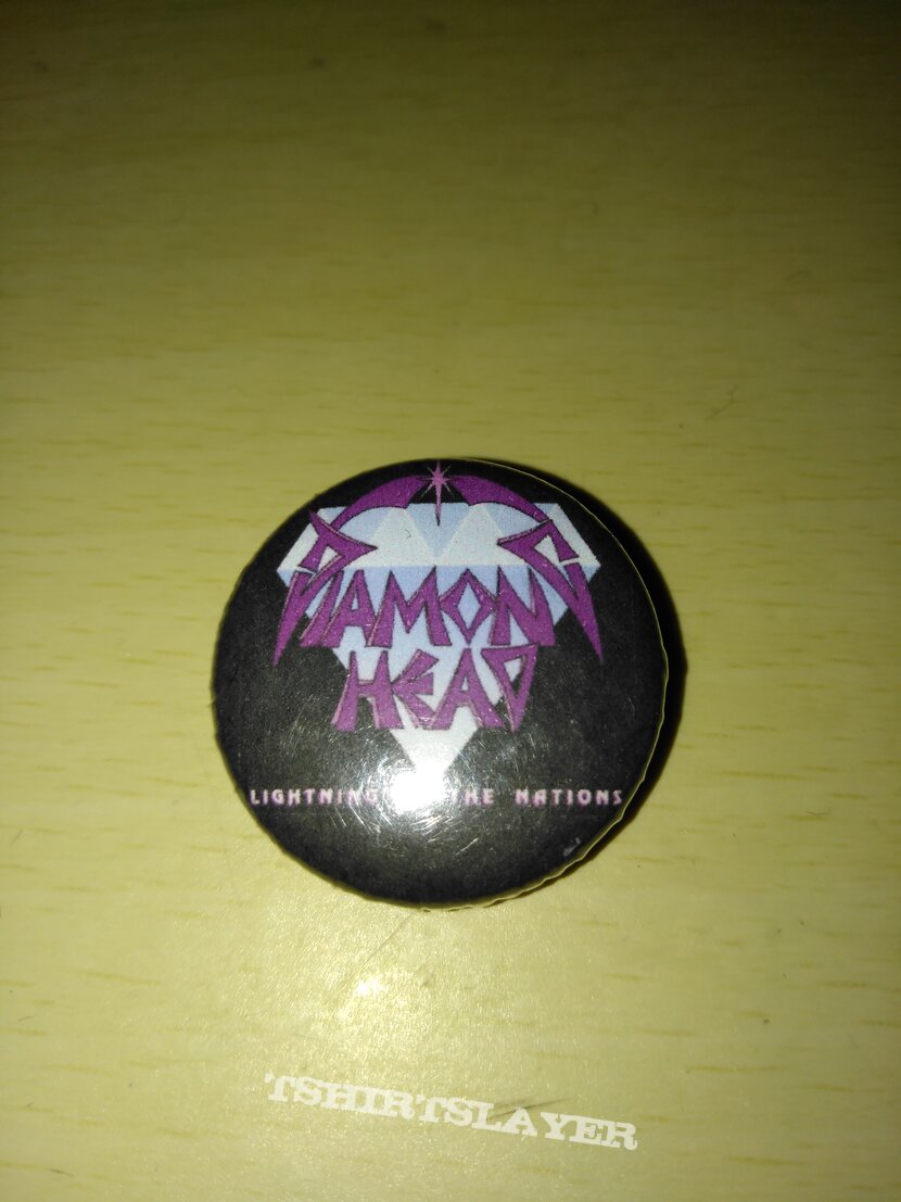 Diamond Head - Lightning to the Nations Pin