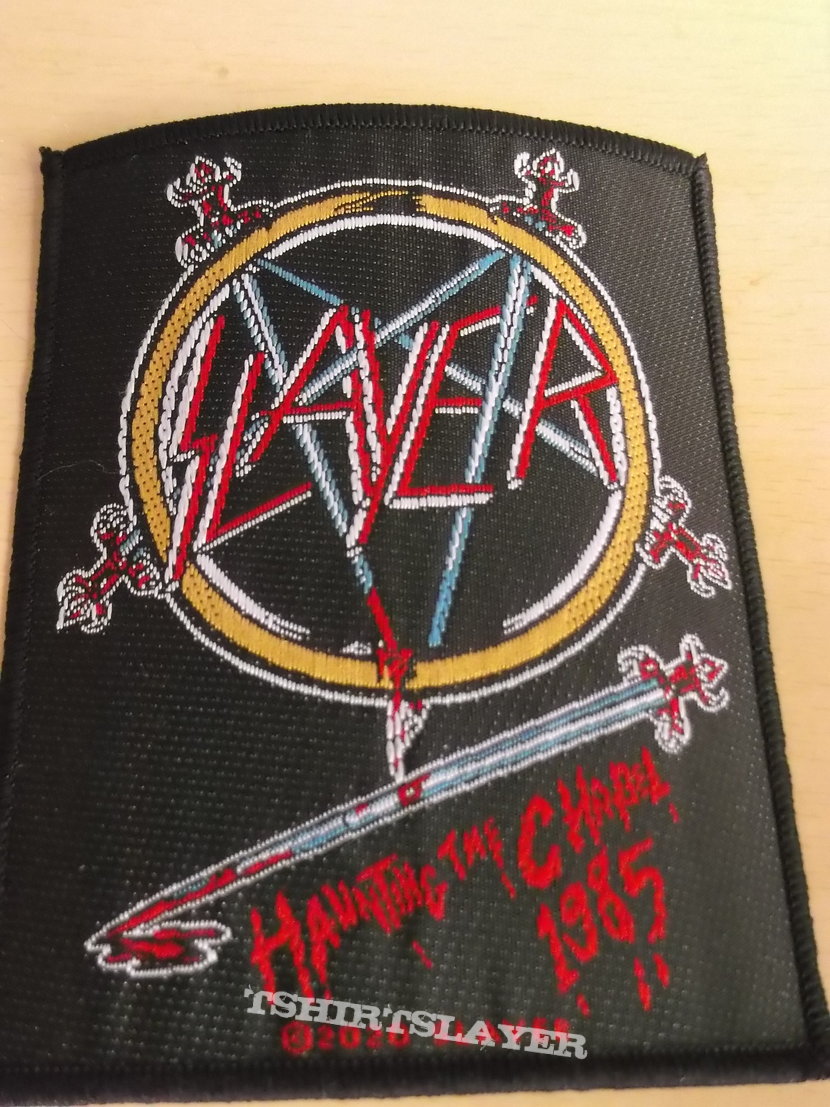 Slayer - Haunting the Chapel  cover Artwork Patch