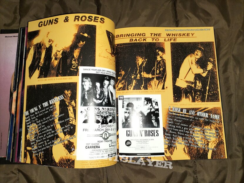 L. A. Guns Hollywood Rocks Book