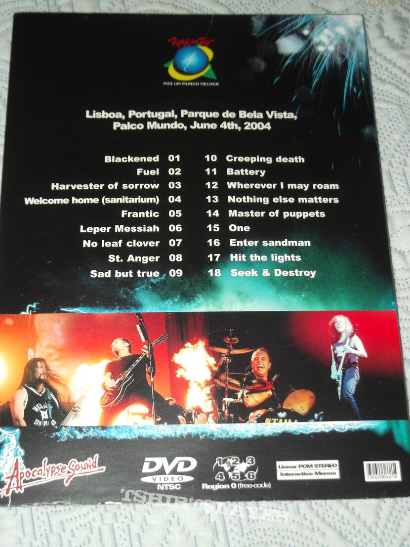 Metallica - Lisboa Fireworks DVD