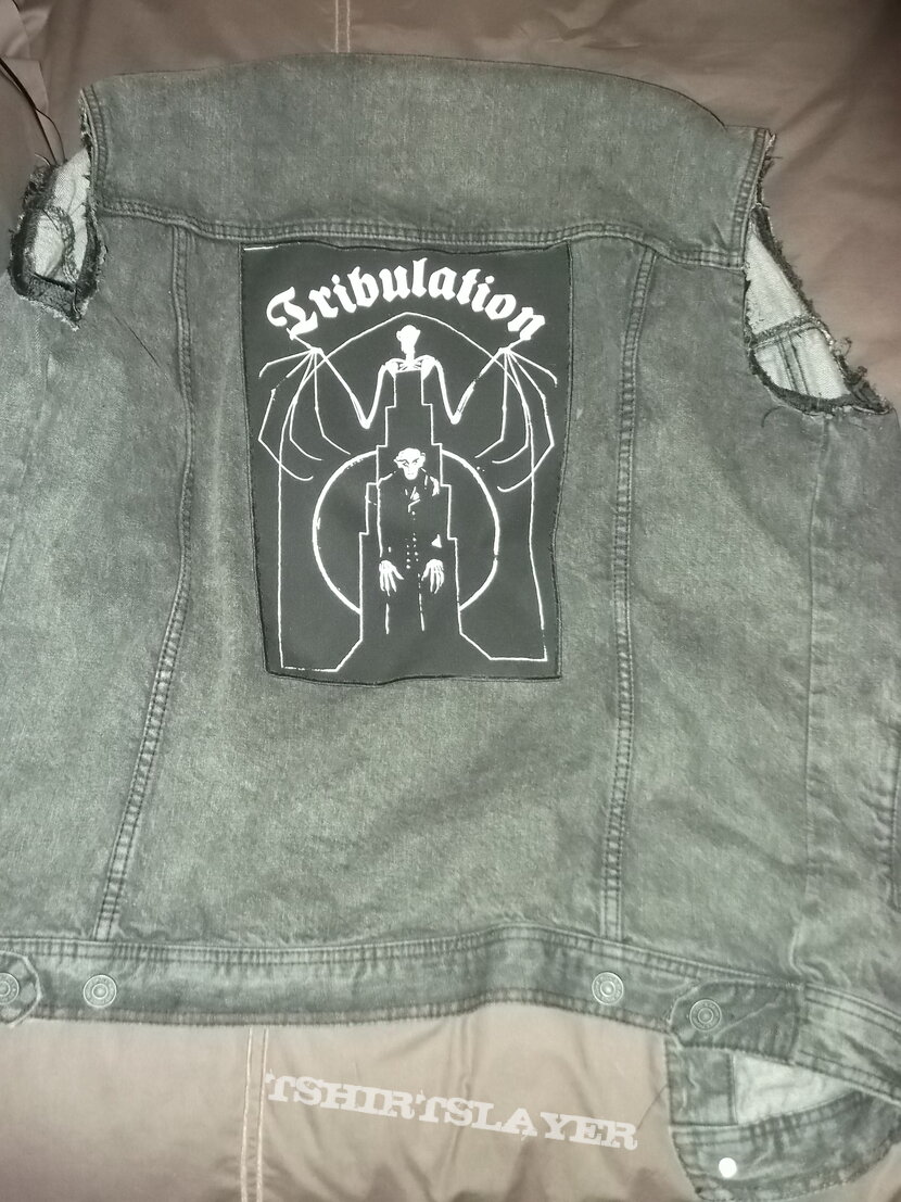 Tribulation Something wicked this way comes - New vest in the works! \m/
