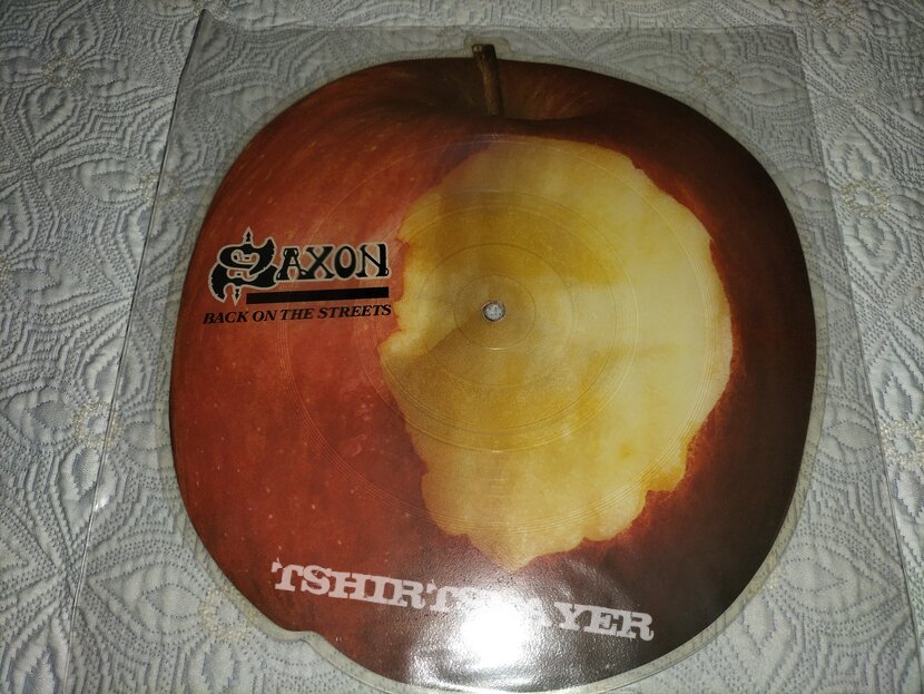 Saxon - Back on the Streets Shape Single Vinyl