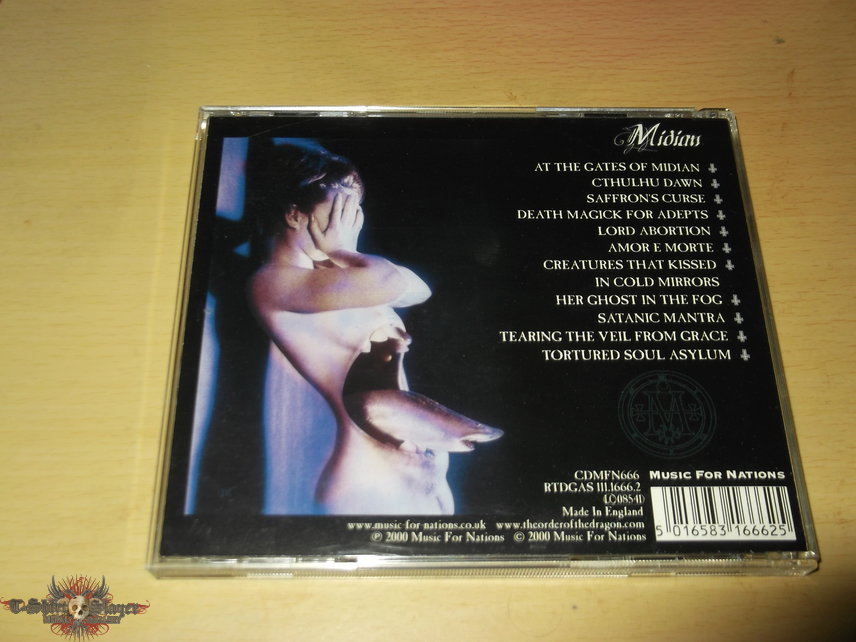 Cradle of Filth - Midian CD