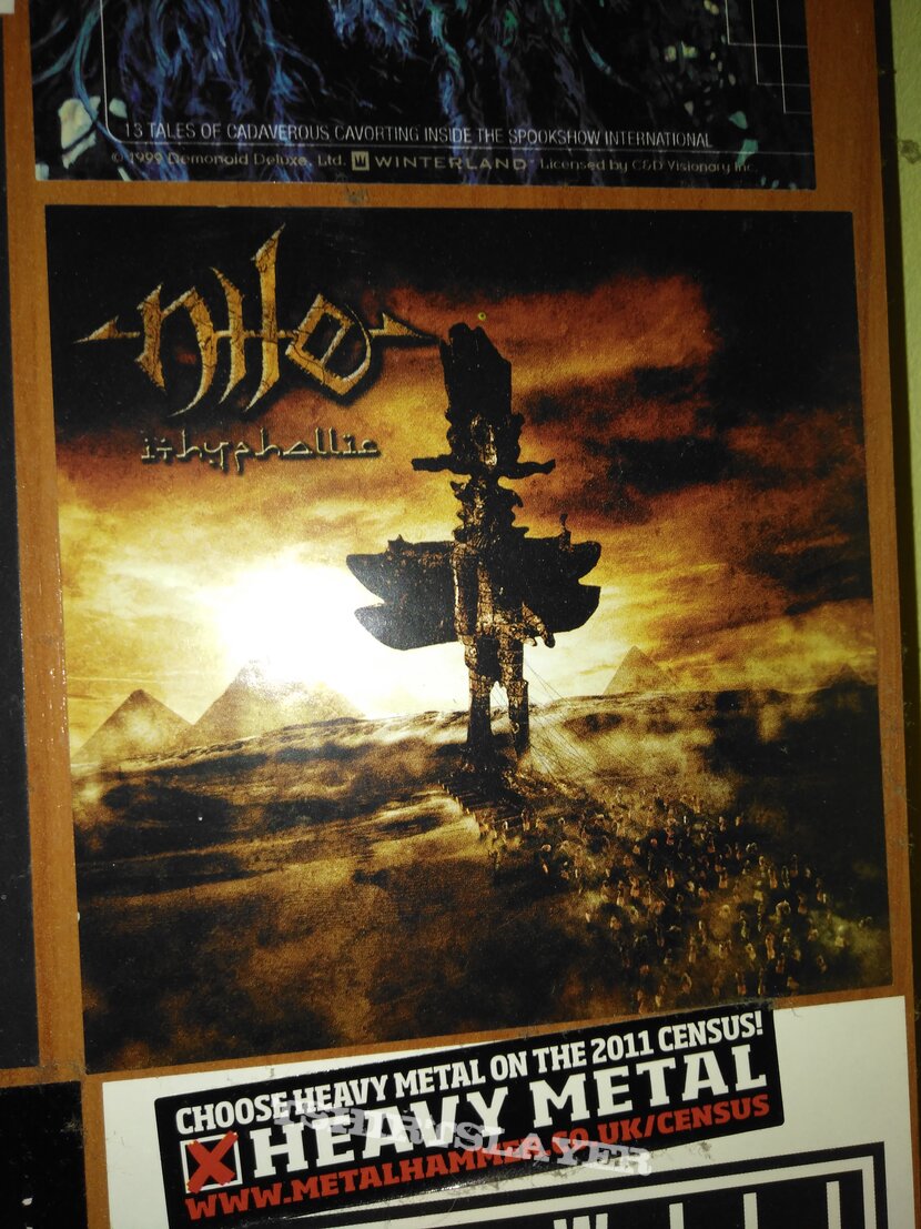 Nile - Ithyphallic artwork Sticker