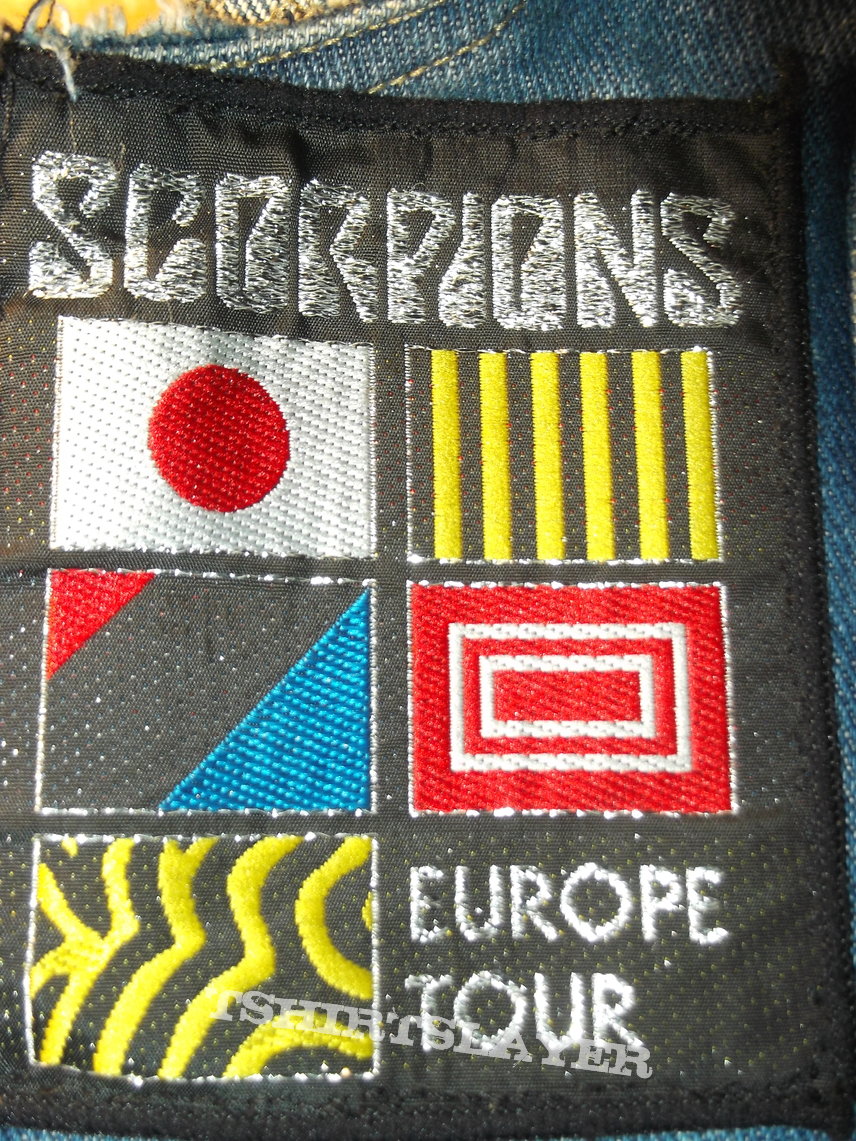 Scorpions - Europe Tour Patch