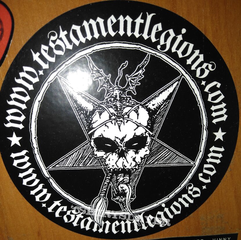 Testament - Testament Legions Pentagram Sticker