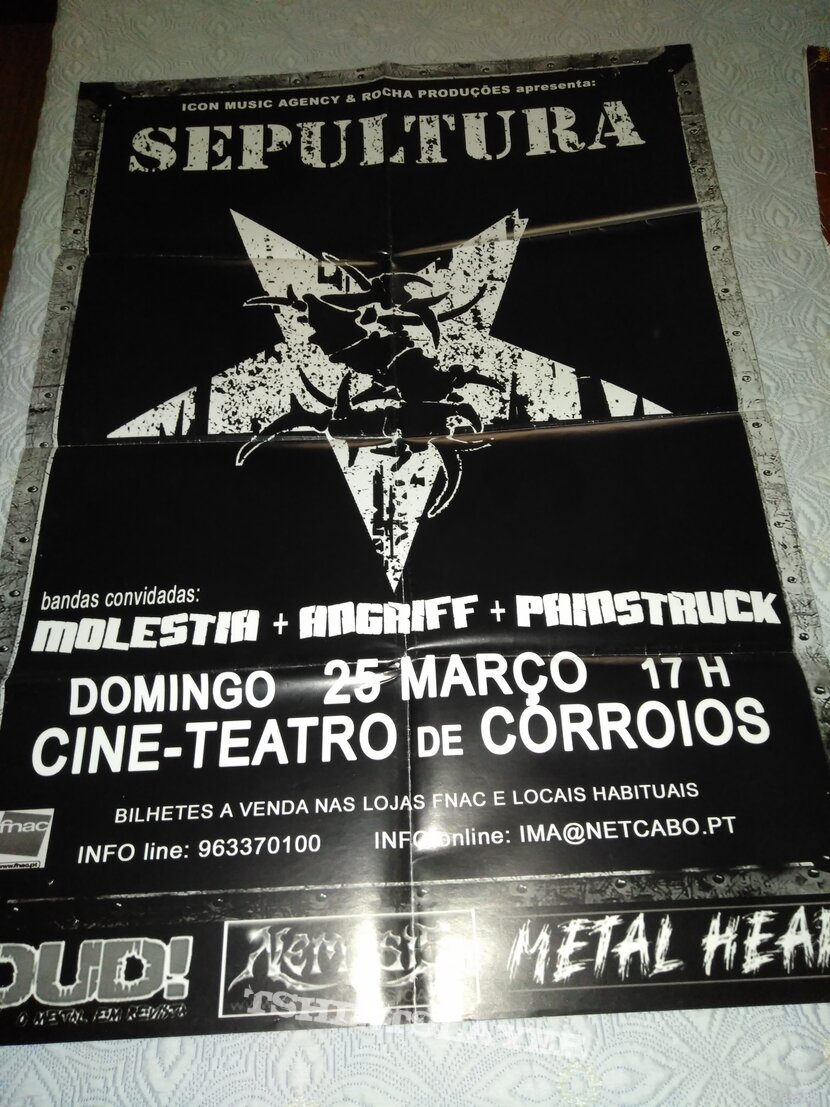 Sepultura - Concert Poster