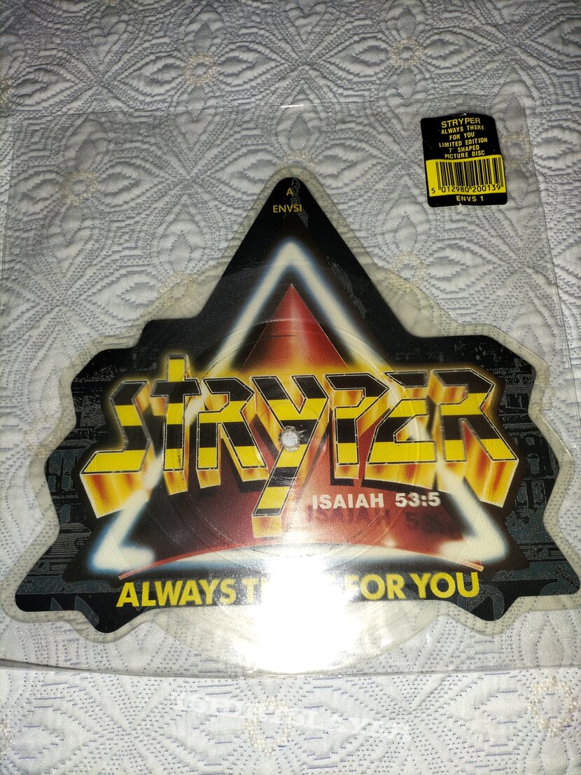 Stryper - Always there for You single shape vinyl