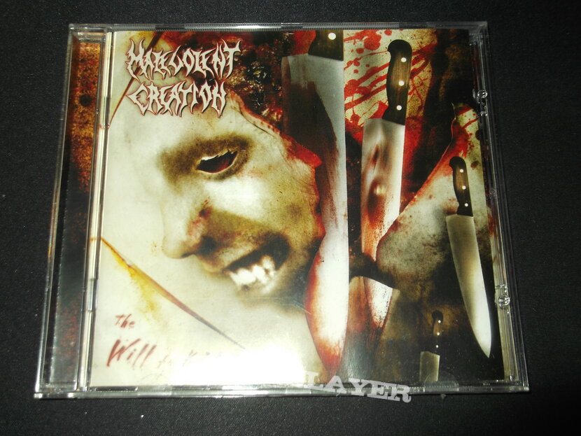 Malevolent Creation - The Will to Kill CD with dual covers