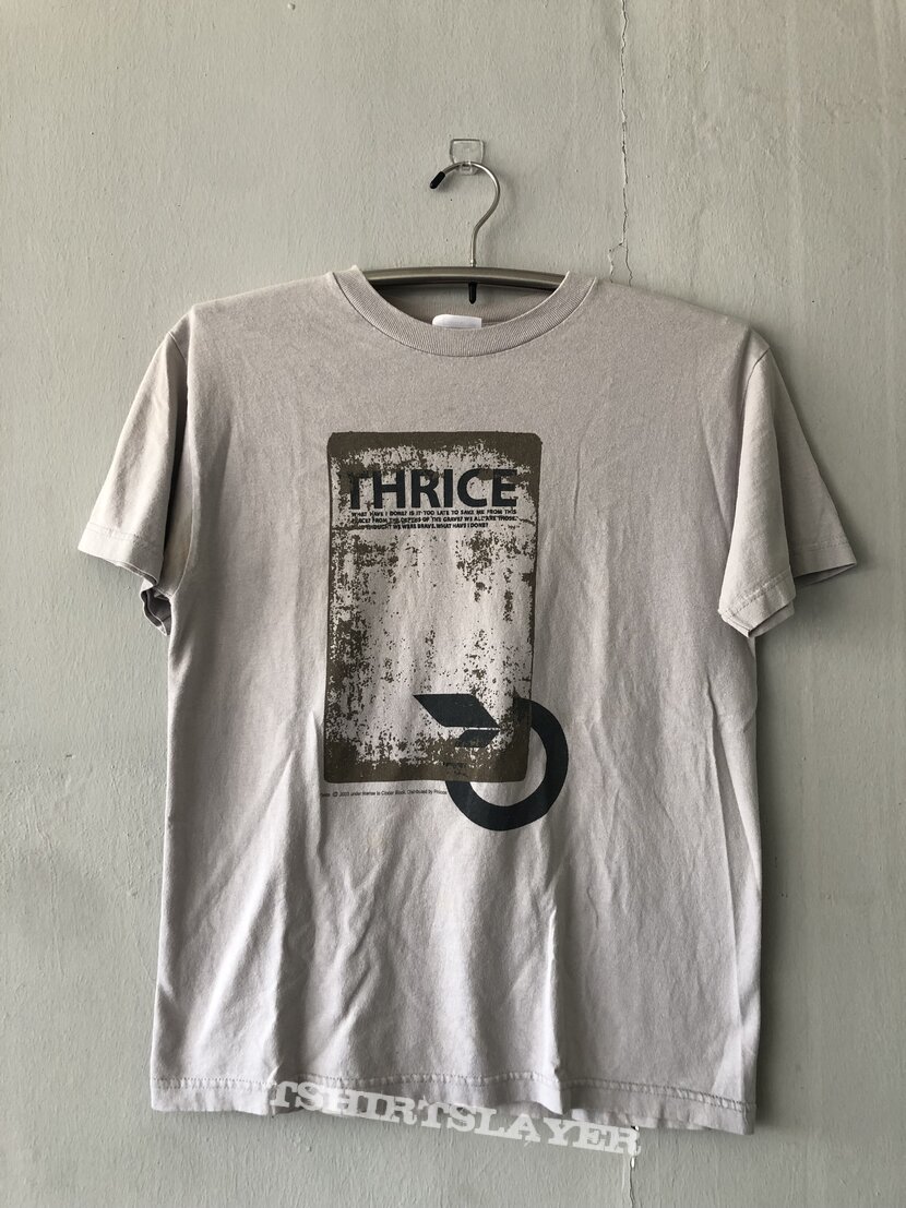 Mitt Verloren Vooruitgaan Vintage THRICE 2003 T Shirt | TShirtSlayer TShirt and BattleJacket Gallery