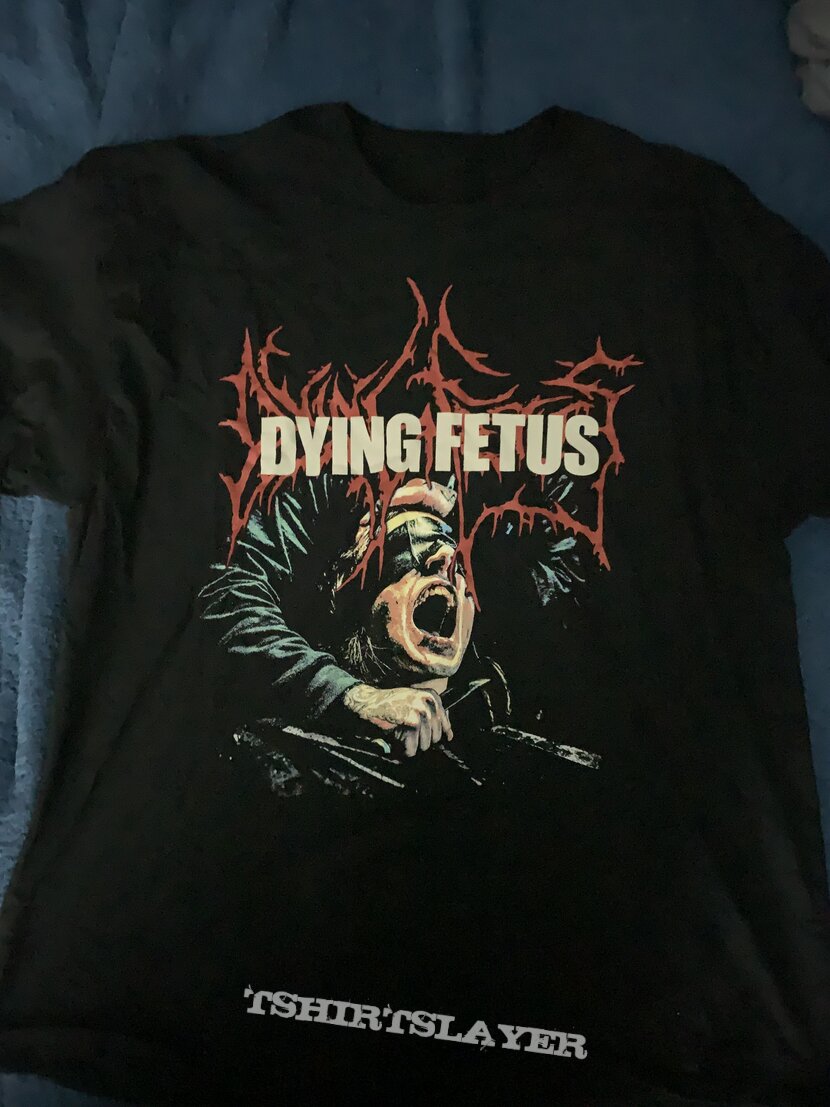 Dying Fetus Make Them Beg For Death 2023 tour shirt