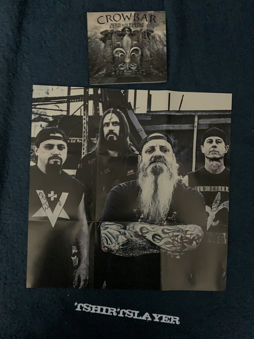Crowbar Zero and Below CD with signed booklet