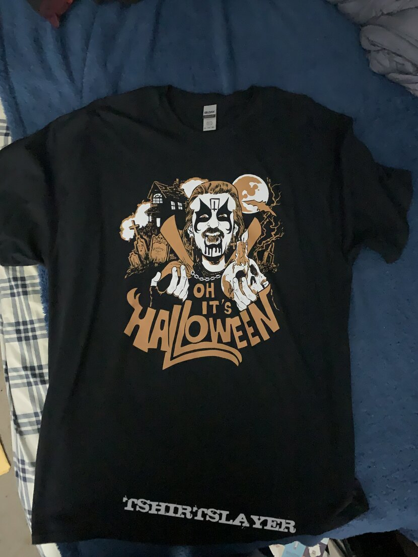 Metalhead box exclusive King Diamond Haloween themed shirt