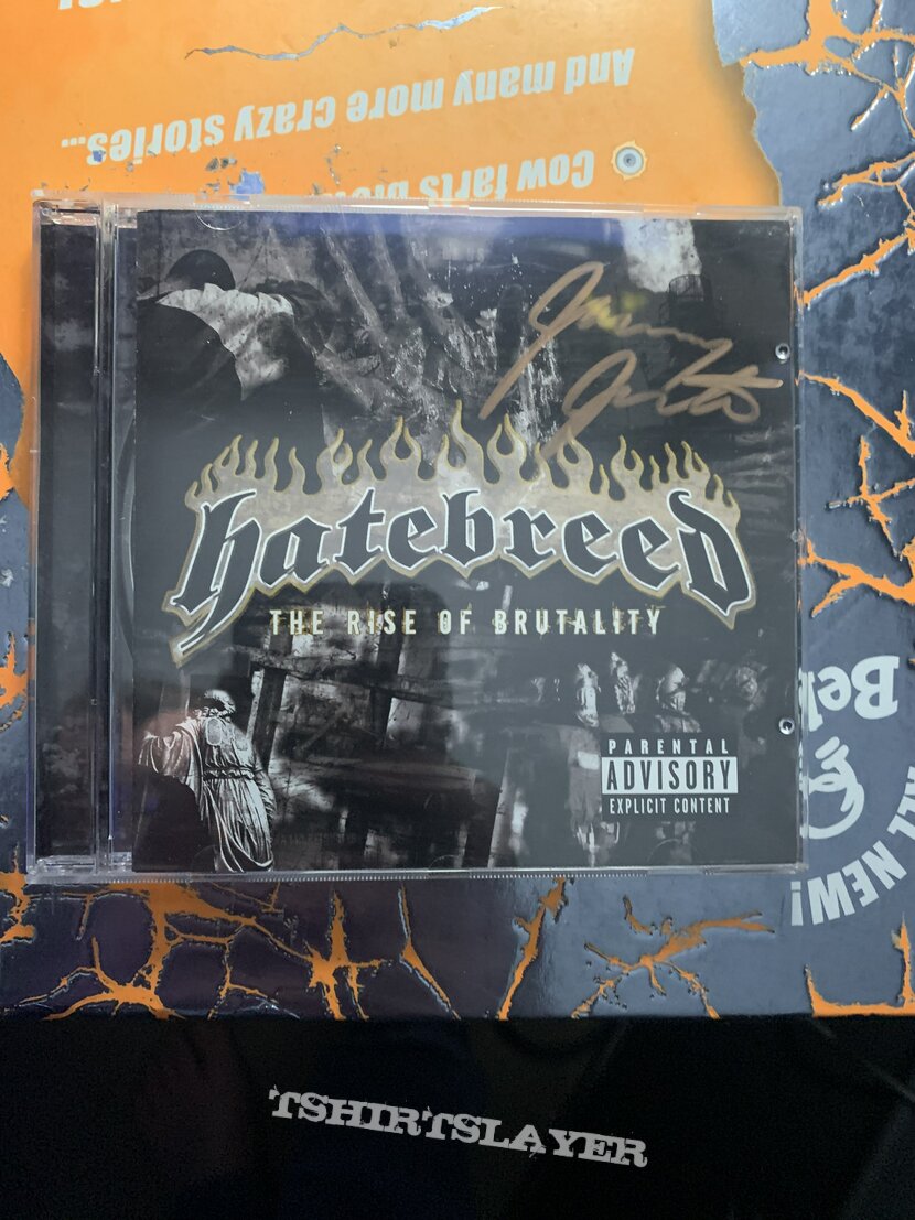 Signed Hatebreed The Rise of Brutality CD