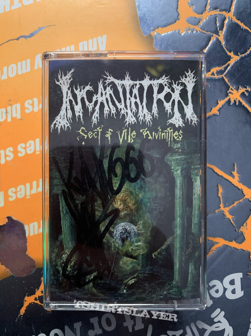 Signed Incantation Sect of Vile Divinities cassette