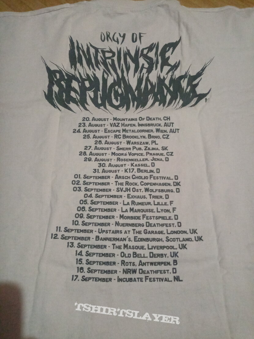Defeated sanity orgy tour 