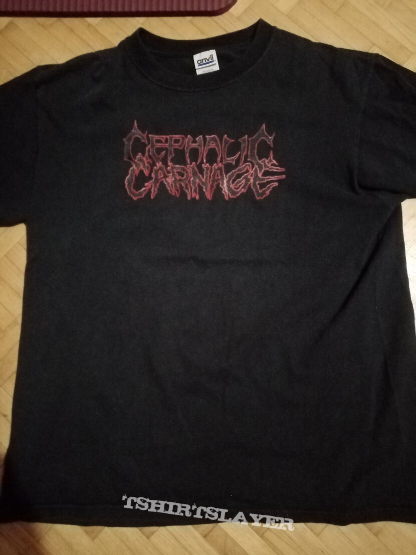 Cephalic carnage tour shirt 