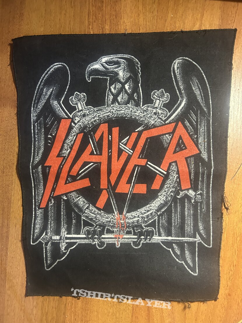Official Slayer Backpatch from UK