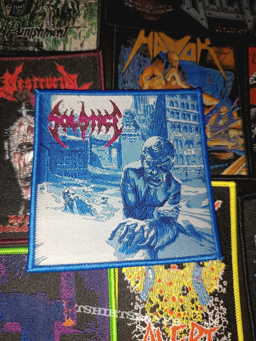 Solstice Pray for the sentencing woven patch Solstice Pray for the sentencing woven patch