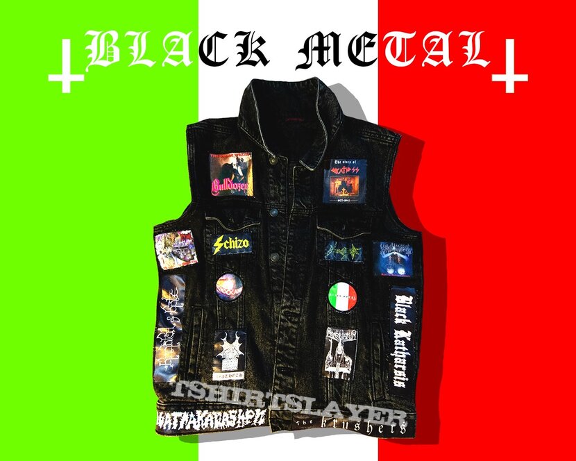 Death SS Italian Black Metal Battlevest
