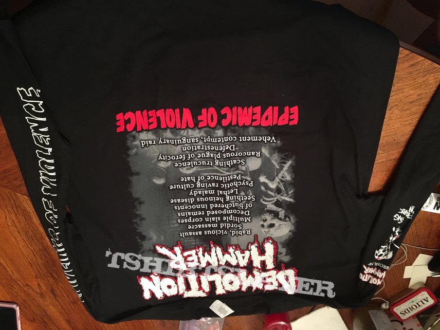 Demolition hammer epidemic of violence 