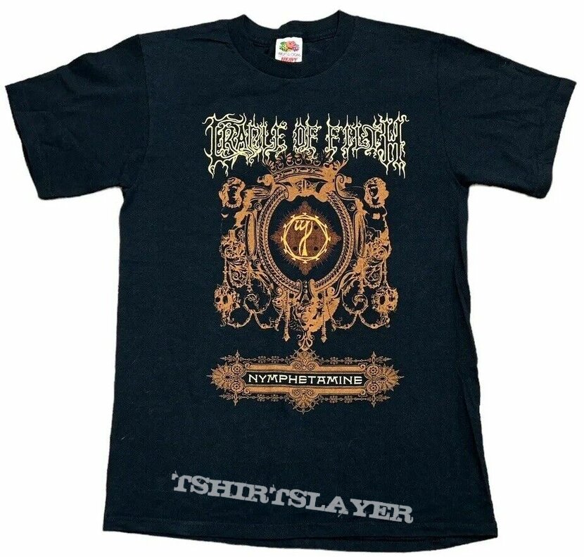 Cradle Of Filth Nymphetamine Filth Fest 2005 T Shirt