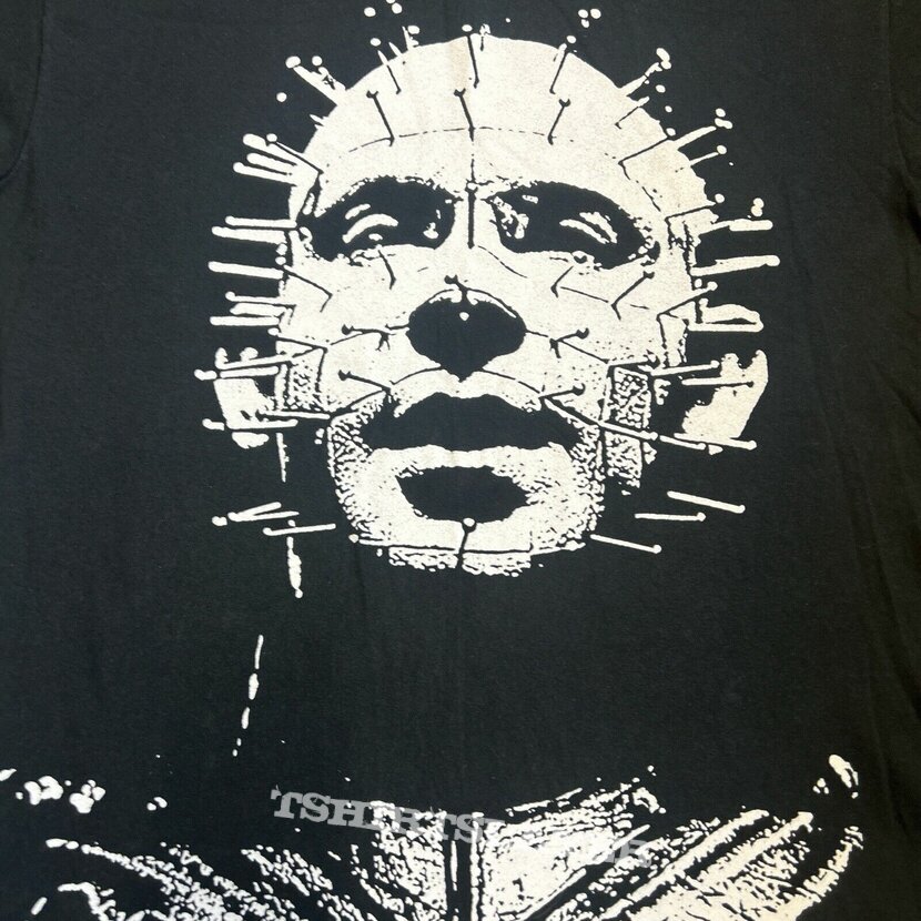 Hellraiser Pinhead Big Face Double Sided 2006 Gildan T Shirt Size L