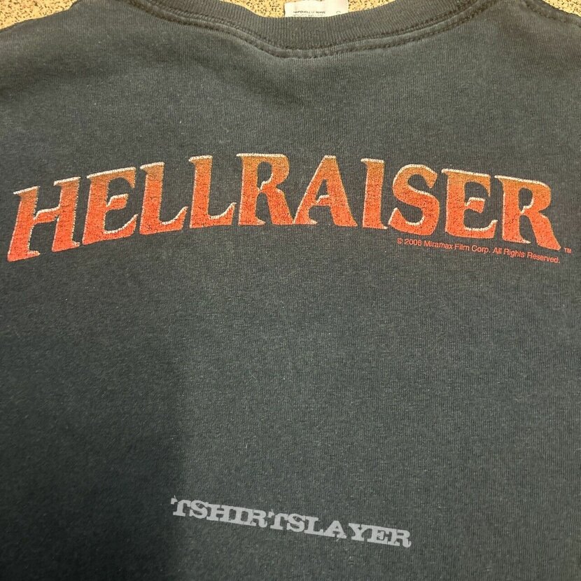 Horror Film Hellraiser Big Pinhead Print 2006 Gildan T Shirt 